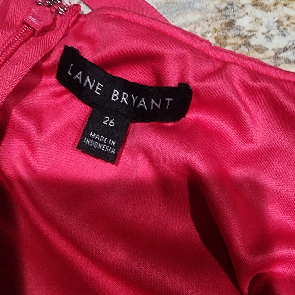 Lane Bryant hot pink dress Size 24
